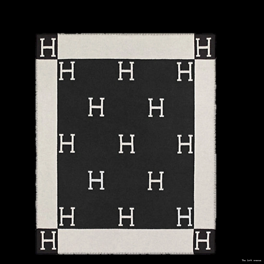 THROW WOOL CLASSIC HERMES BLANKET 0813